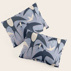 Swallows Pillow Sham Gallery Image 3