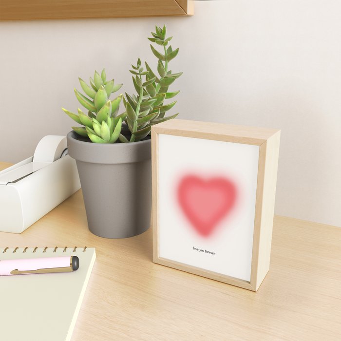 love you forever Mini Art Print Gallery Image 2