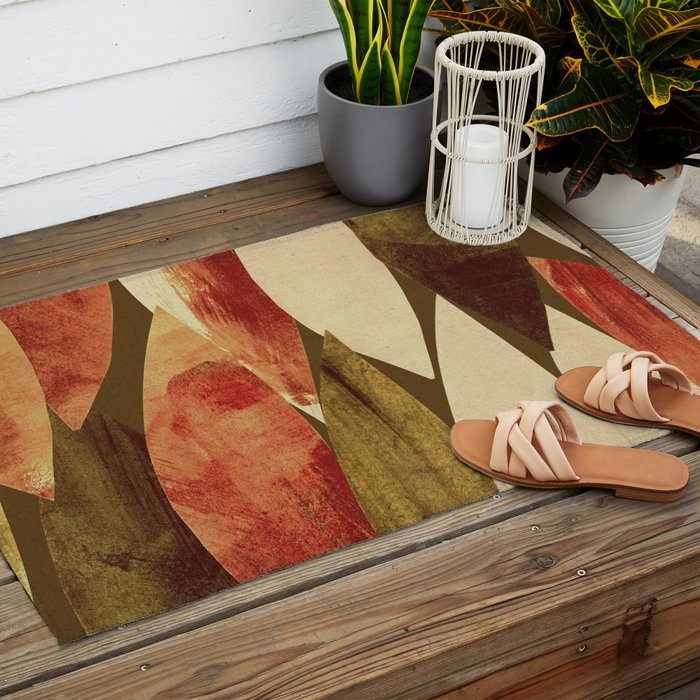 Foliage Outdoor Rug Gallery Image 2