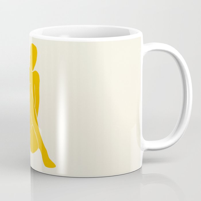 Nude III: Tulip Yellow Edition Coffee Mug Gallery Image 1