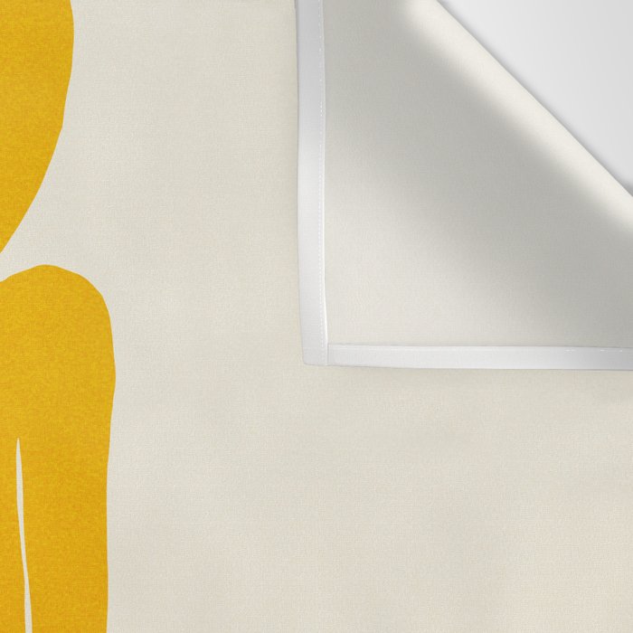 Nude III: Tulip Yellow Edition Wall Tapestry Gallery Image 3