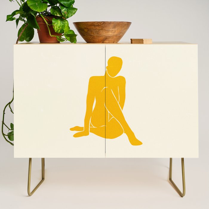 Nude III: Tulip Yellow Edition Credenza Gallery Image 1