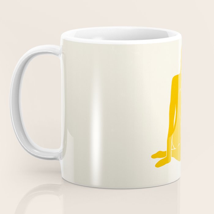 Nude III: Tulip Yellow Edition Coffee Mug Gallery Image 3