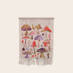Mushroom Collection â Pink Wall Hanging Gallery Image 1