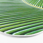Palm leaf - greenery Bath Mat Gallery Image 3