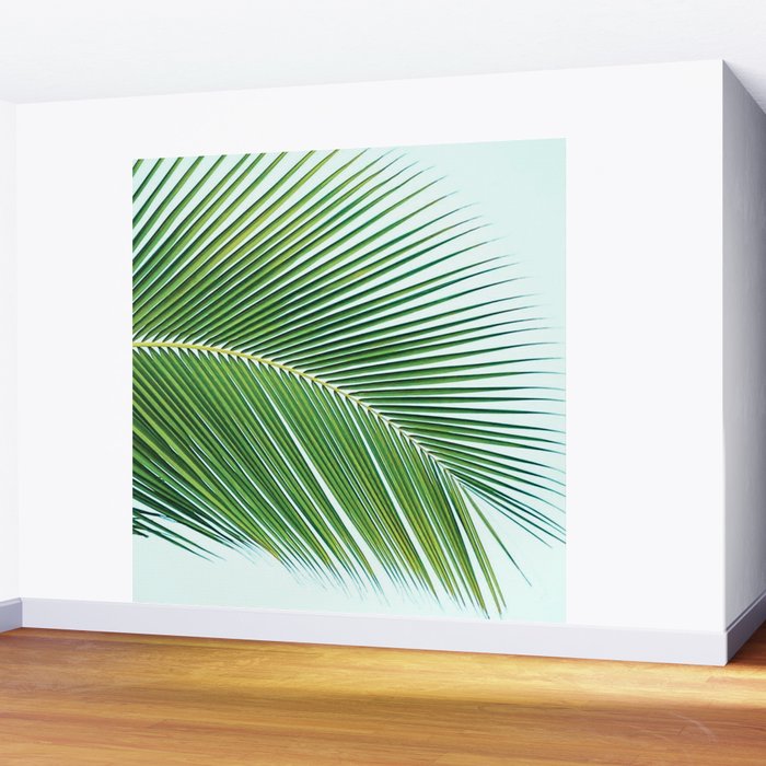 Palm leaf - greenery Wall Mural Gallery Image 2