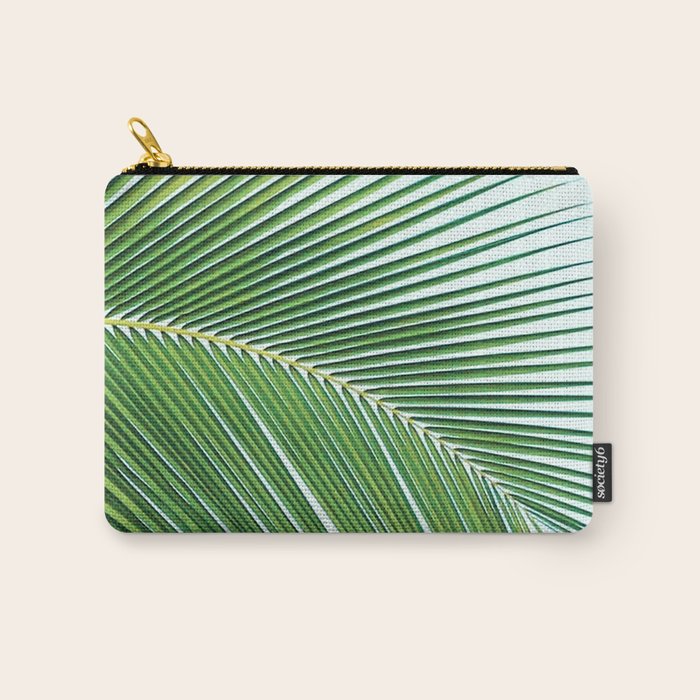Palm leaf - greenery Carry All Pouch Gallery Image 1