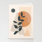 Abstract Art /Minimal Plant 16 Stationery Card Gallery Image 2