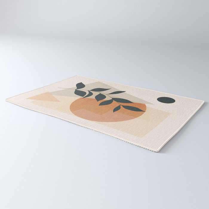 Abstract Art /Minimal Plant 16 Rug Gallery Image 3