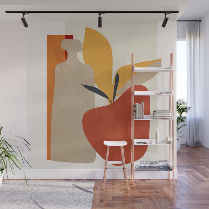 Red Apple Wall Mural Gallery Image 1