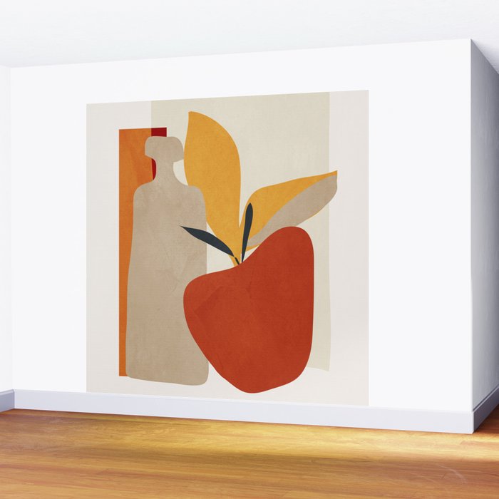 Red Apple Wall Mural Gallery Image 2