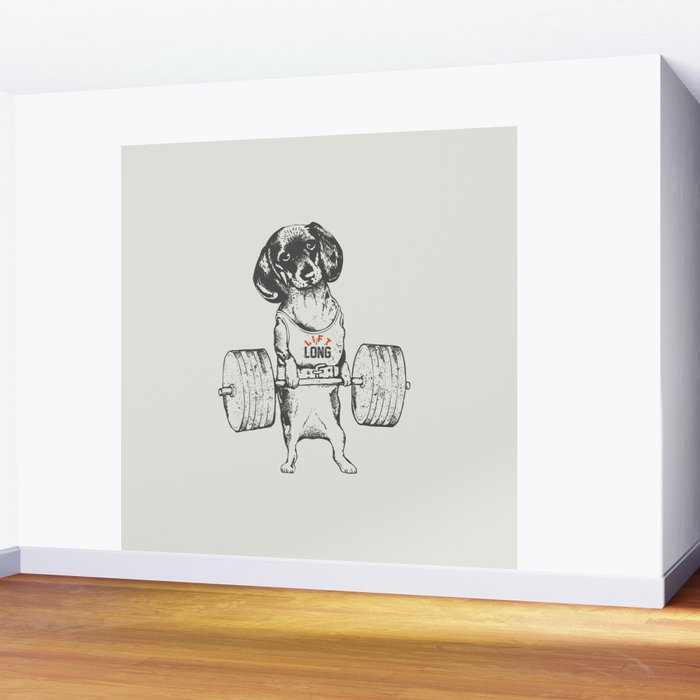 Dachshund Lift Wall Mural Gallery Image 2