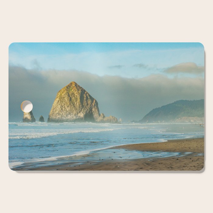 Cannon Beach Oregon, Haystack Rock Cutting Board Gallery Image 1