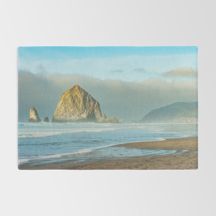 Cannon Beach Oregon, Haystack Rock Rug Gallery Image 2