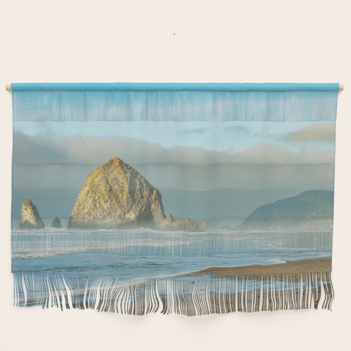 Cannon Beach Oregon, Haystack Rock Wall Hanging Gallery Image 1