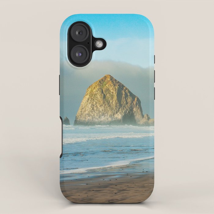 Cannon Beach Oregon, Haystack Rock iPhone Case Gallery Image 1