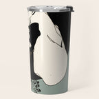 Gentle Beauty 9 Line Drawing Travel Mug Gallery Image 2