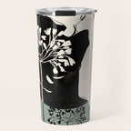 Gentle Beauty 9 Line Drawing Travel Mug Gallery Image 1