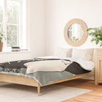 Gentle Beauty 9 Line Drawing Duvet Cover Gallery Image 2