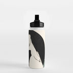 Gentle Beauty 9 Line Drawing Water Bottle Gallery Image 2