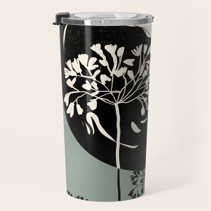 Gentle Beauty 9 Line Drawing Travel Mug Gallery Image 3
