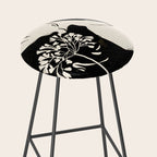 Gentle Beauty 9 Line Drawing Stool Gallery Image 2
