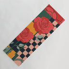 Red Roses Yoga Mat Gallery Image 1