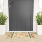 Scandinavian Doves in Winter Colors  Welcome Mat Gallery Image 3