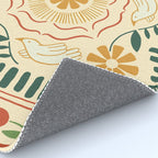 Scandinavian Doves in Winter Colors  Rug Gallery Image 4