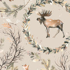 Harvest 2025 Woodland Toile Winter Autumn Animals Forest  Coffee Mug Gallery Image 2