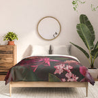 Vintage & Shabby Chic - Night Botanical Flower Roses Garden Comforter Gallery Image 3