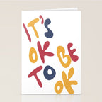 its OK to be OK Stationery Card Gallery Image 2