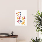 its OK to be OK Poster Gallery Image 2