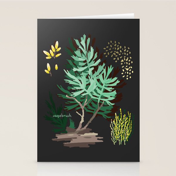 SAGEBRUSH Stationery Card Gallery Image 1