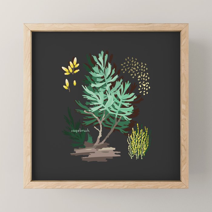 SAGEBRUSH Mini Art Print Gallery Image 1