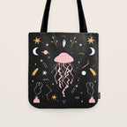 Magic Jellyfish Tote Bag Gallery Image 1