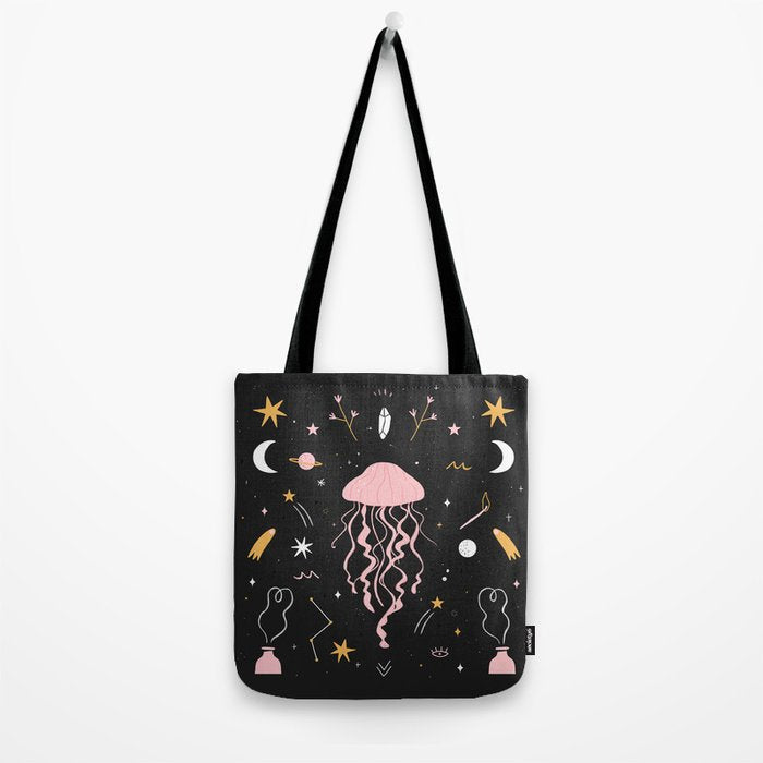 Magic Jellyfish Tote Bag Gallery Image 2