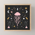 Magic Jellyfish Mini Art Print Gallery Image 1