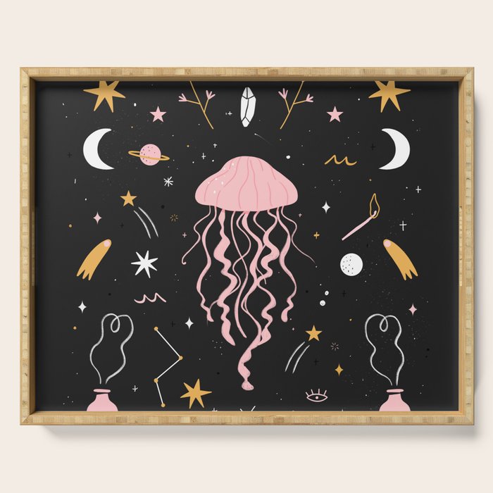 Magic Jellyfish Serving Tray Gallery Image 1