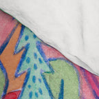 Lost in Nature Girl Portrait Comforter Gallery Image 4