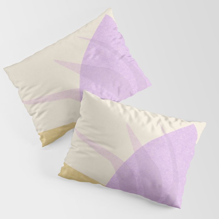 Violet Bloom Pillow Sham Gallery Image 1