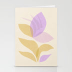 Violet Bloom Stationery Card Gallery Image 2