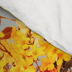 I Saw You Flower in the reflection of my Soul Comforter Gallery Image 4