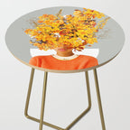 I Saw You Flower in the reflection of my Soul Side Table Gallery Image 2