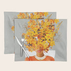 I Saw You Flower in the reflection of my Soul Placemat Gallery Image 1