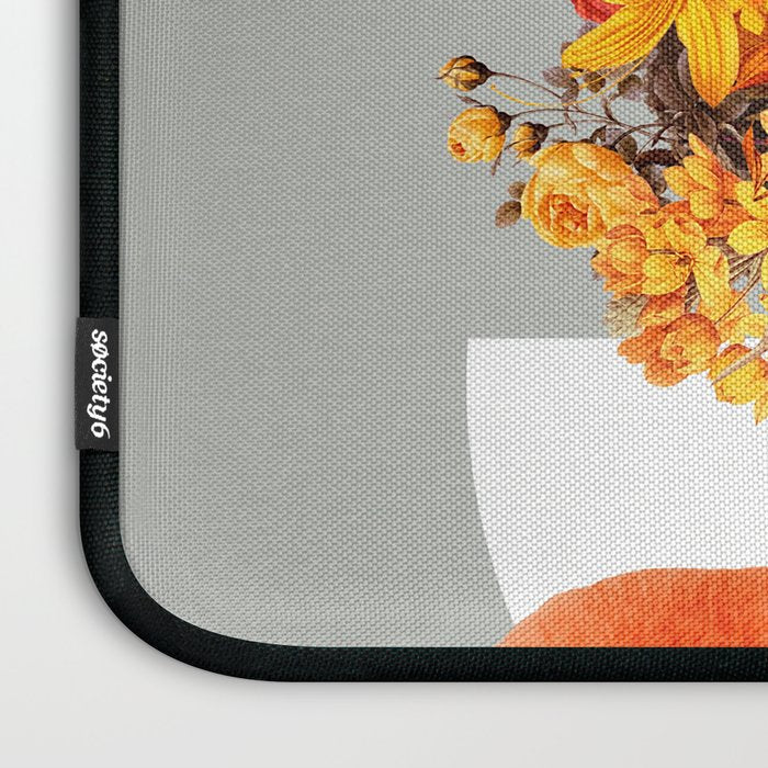 I Saw You Flower in the reflection of my Soul Laptop Sleeve Gallery Image 3