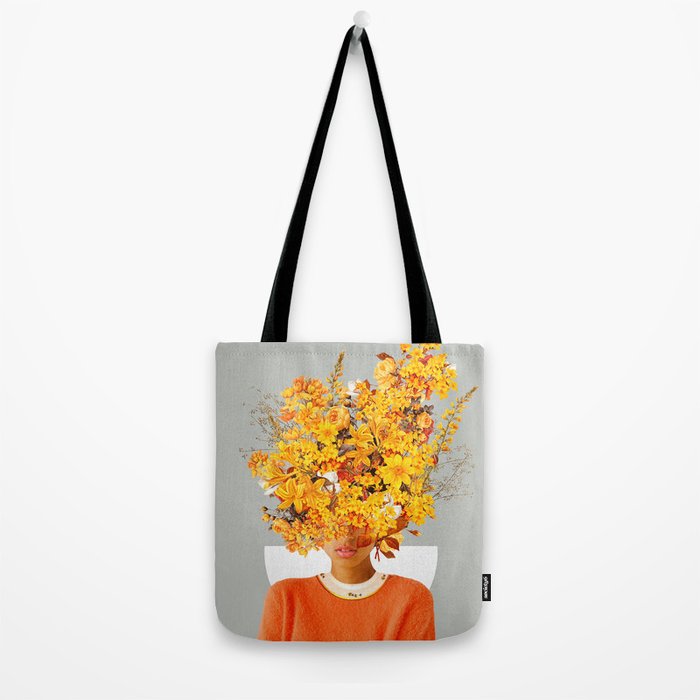 I Saw You Flower in the reflection of my Soul Tote Bag Gallery Image 2