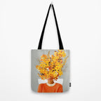 I Saw You Flower in the reflection of my Soul Tote Bag Gallery Image 2