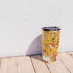 I Saw You Flower in the reflection of my Soul Travel Mug Gallery Image 4