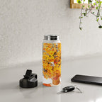 I Saw You Flower in the reflection of my Soul Water Bottle Gallery Image 5